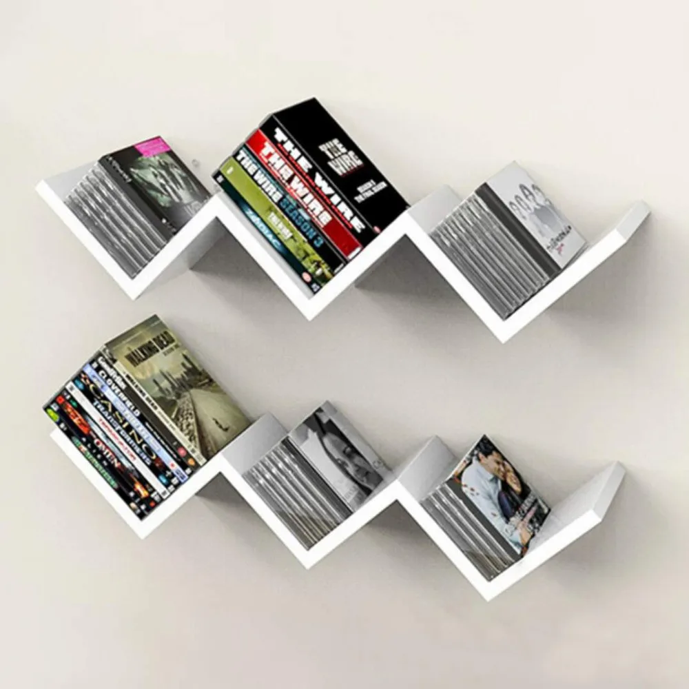 

Креативная настенная полка, настенная полка, W настенная книжная полка, 3
