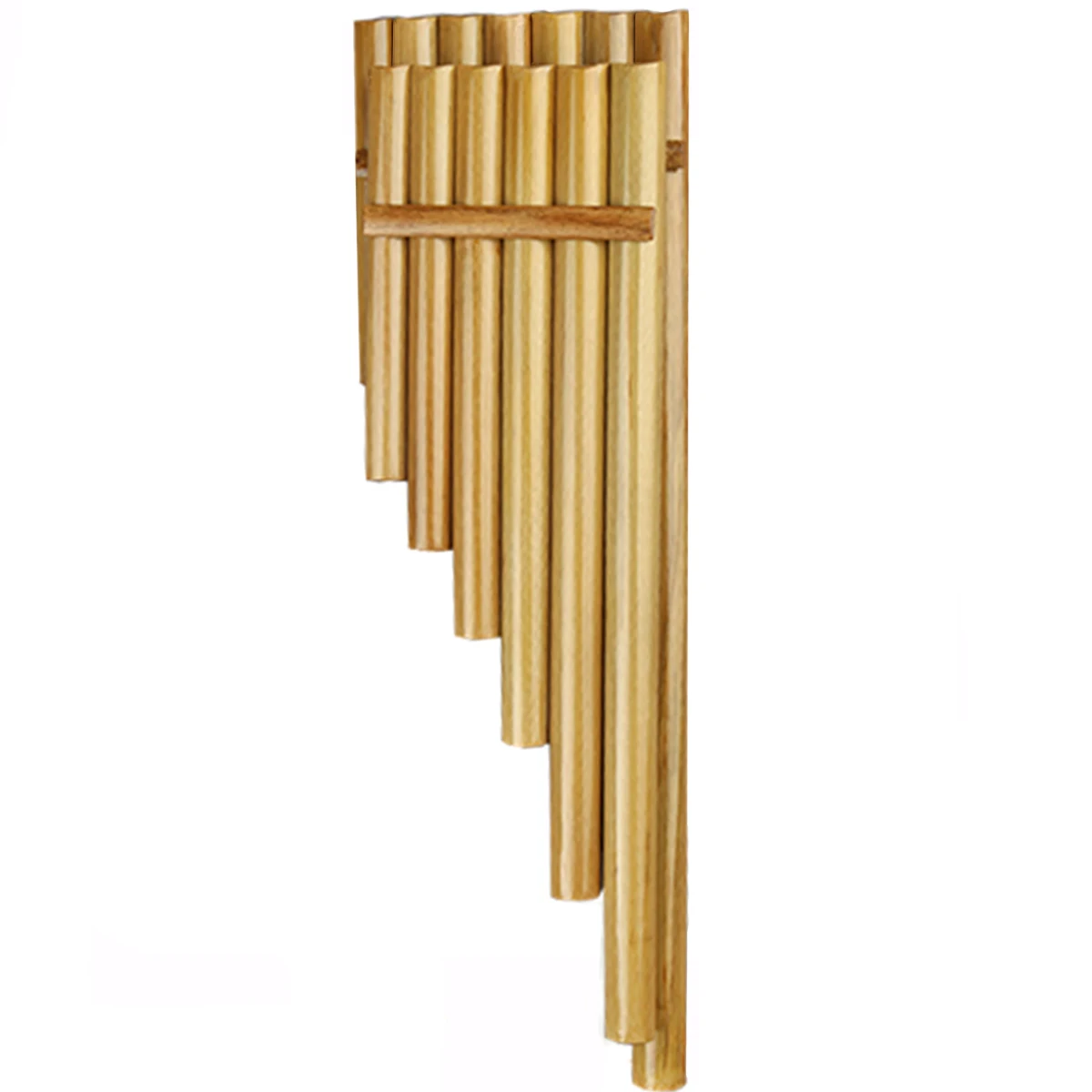 13 Pipes Southern Amercian Right Hand Pan Flute Musical Instruments Original Colour Flute De Pan Woodwind Instruments  Pan Pipes enlarge