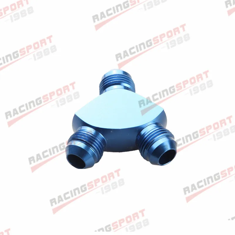 10AN AN 10 AN10 Y Блок адаптер фитинги черный/синий|adapter fitting|an 10an fittings black |