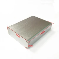 instrument shell industrial aluminium box electrical project enclosure diy 8428110mm new