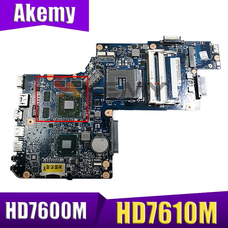 

AKEMY абсолютно новый H000052630 материнская плата для ноутбука Toshiba Satellite C850 L850 HM76 HD7600m HD7610M серии DDR3 основная плата