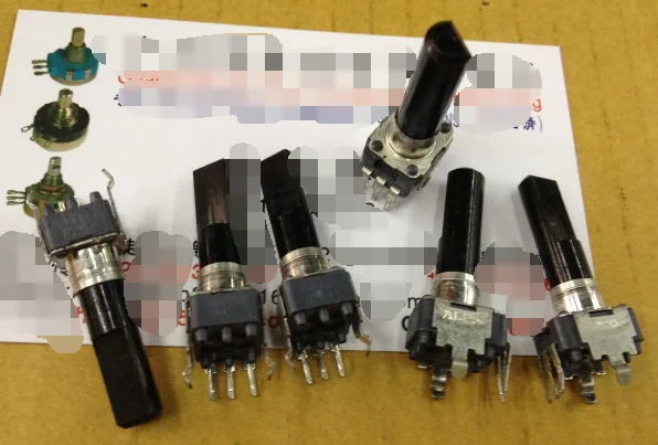 5 шт./лот Япония ALPS 09 тип вертикальный одиночный потенциометр A20K Длина ручки 23 мм