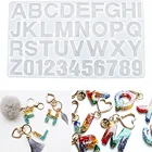 Силиконовая форма для изготовления ювелирных изделий, букв, эпоксидная смола, форма