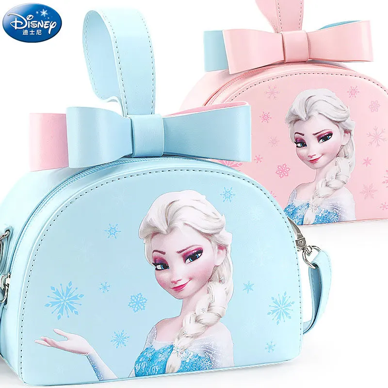 Disney новая детская женская сумка мессенджер Принцесса Эльза Милая модная для