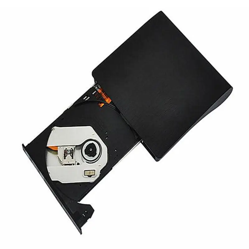 Тонкий внешний USB 3,0 DVD RW Писатель Привод внешняя горелка ридер плеер Оптические приводы для ПК ноутбука