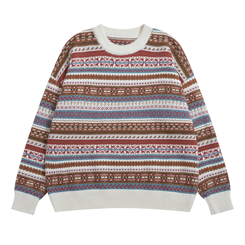 Женский Повседневный Свободный вязаный пуловер осенний Новый дизайн зимний