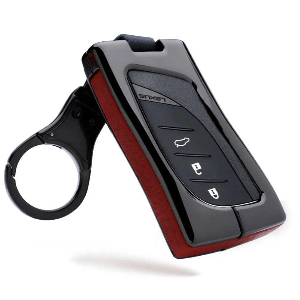 

Car Zinc Alloy Key Cover Case Dustproof Fob Shell Key Chain For Lexus IS ES RC ES300h UX250 LS Keyless 2019-2021 New