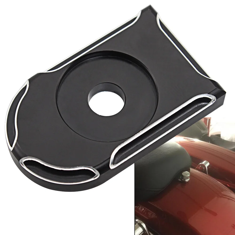 Аксессуары для мотоциклов черный чехол сиденья подходит 1996 2019 Harley Sportster Wide Glide Street