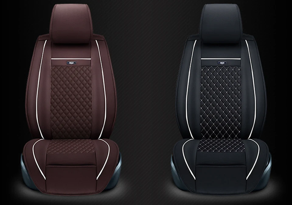 WLMWL универсальный кожаный чехол автокресла для peugeot 206 307 407 207 2008 3008 508 208 308 406 301 всех моделей автомобильные аксессуары