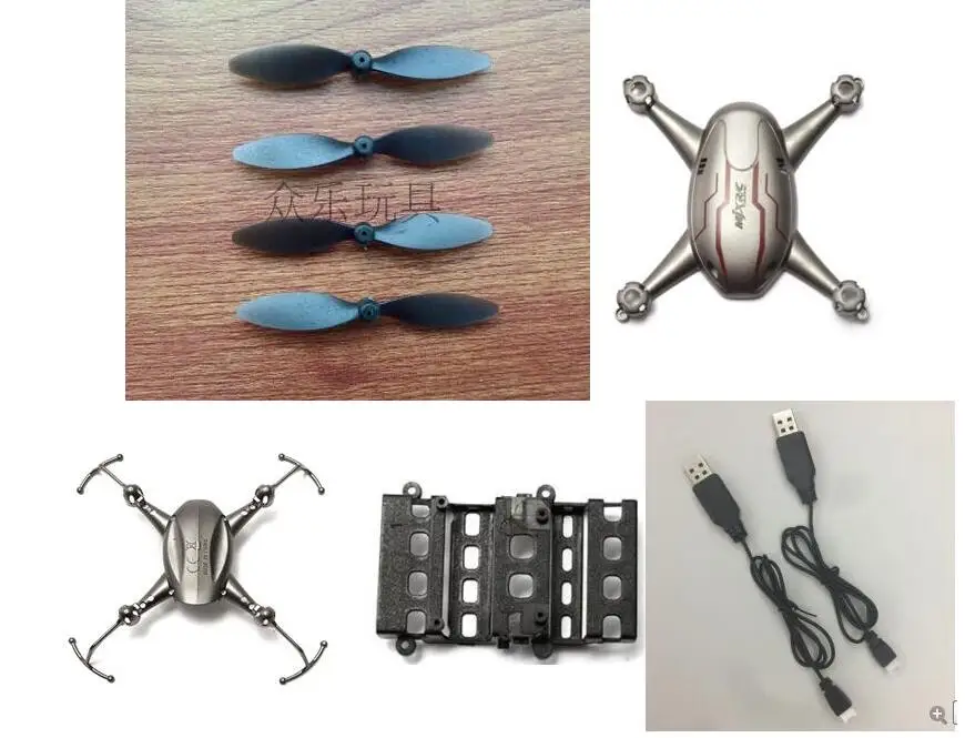 

MJX X904 RC drone Original spare Parts Blades propellers body shell battery box charger