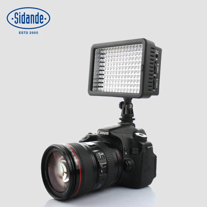 Sidande LED 5023 160 видео фото свет лампа для DV видеокамеры Canon Nikon Pentax Sony Panasonic Olympus