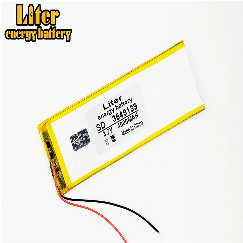 3549139 3 7 V 4000mah 3550140 литий полимерный аккумулятор планшета с защитной доской для PDA
