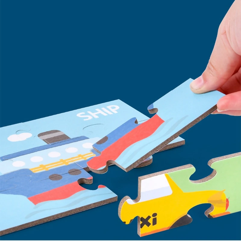 

Kids Spelling Games Wooden Matching Letters Toy with Flash Cards Alphabet Learning Educational Puzzle Gift