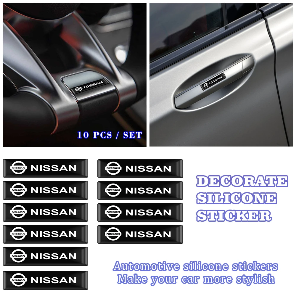 10 шт. наклейки для Nissan X-Trail T32 Qashqai J11 Murano Z52 Navara NP300 | Автомобили и мотоциклы