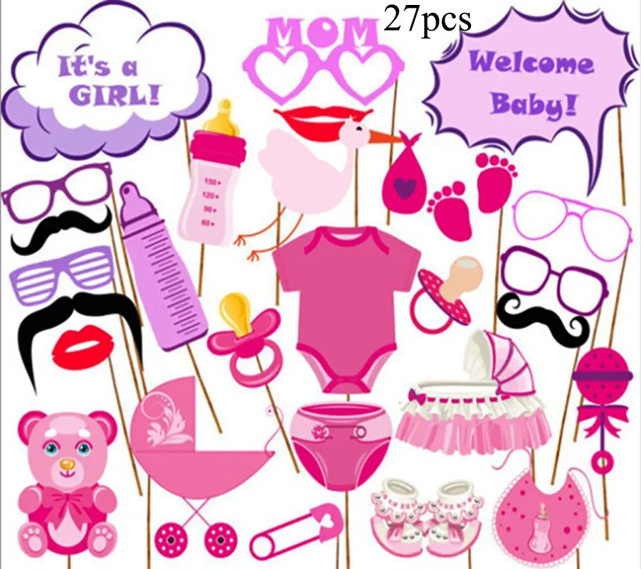 Вечерние инструменты для фотосъемки на день рождения различные очки с героями