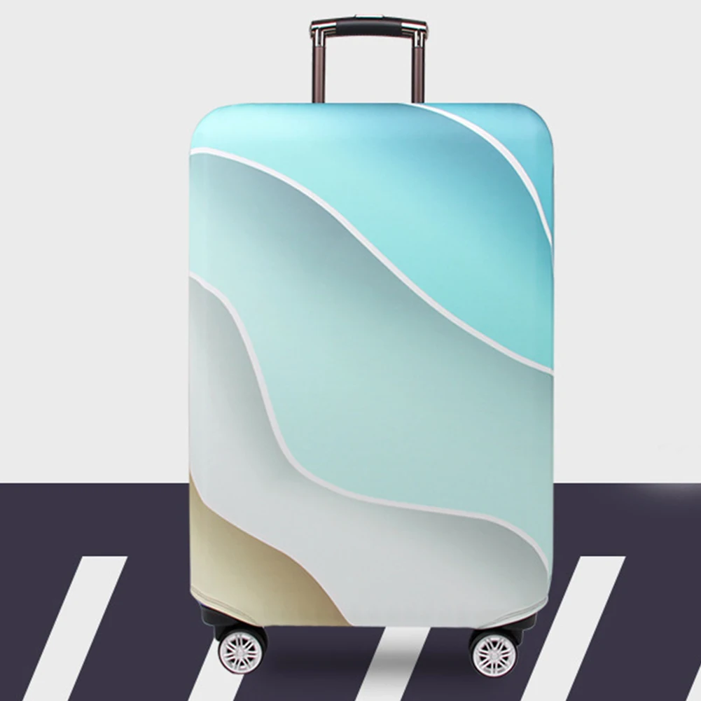 

Dust Proof High Elasticity Double Stitched Anti Scratch Easy Apply Durable Thick Travel Suitcase Cover Washable Universal