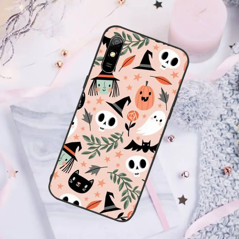 

Halloween horror cartoon funny Phone Case For Xiaomi Mi Redmi Note 7 8 9 pro 8T 9T 9S 9A 10 Lite pro