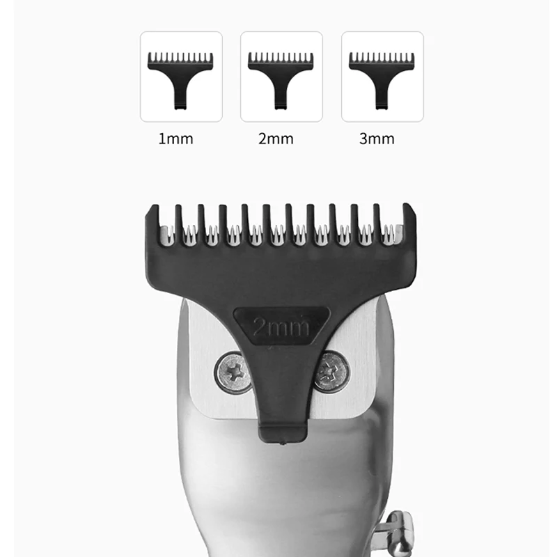 KemeiProfessional combo kit полностью Металлическая фотография Мужская перезаряжаемая