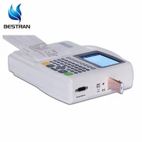 bt ecg30 three channel interpretive electro hospital veterinary medical portable cheap ecg 3 channel machine