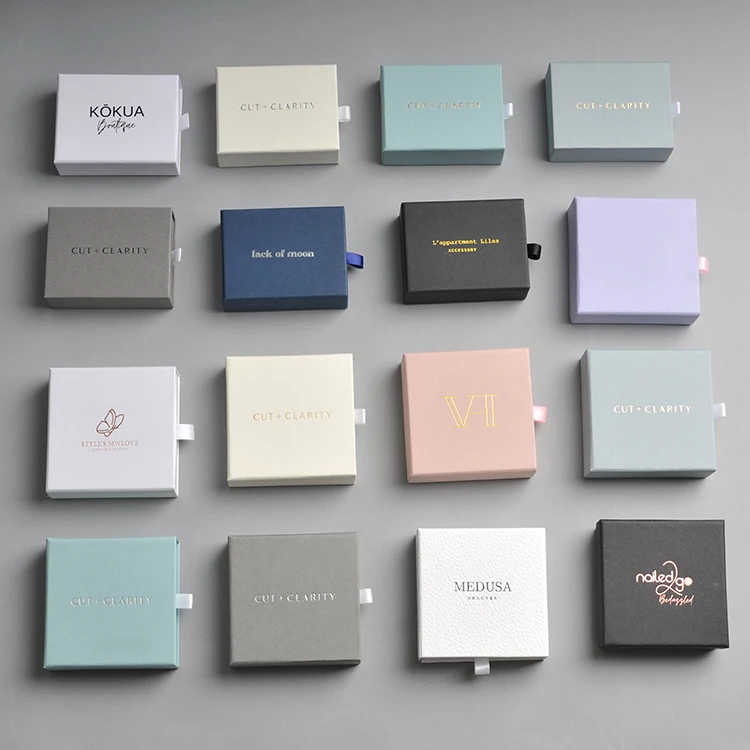 

free Sample Jewelry Box Jewellery Packaging and Pouch Display Samples