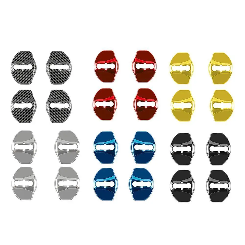 

Car-Styling Car Door Lock Cover Auto Emblems Case for Tesla Model 3 Model X Model Y Style Roadster Accessories