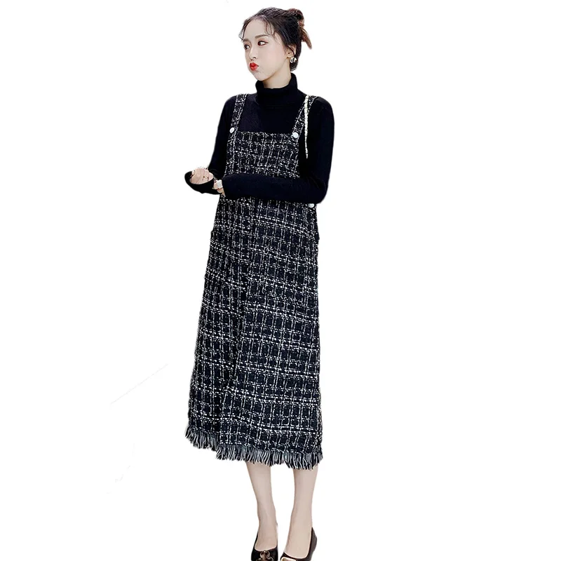 2019 Новое поступление зимнее платье для беременных женский элегантный большой