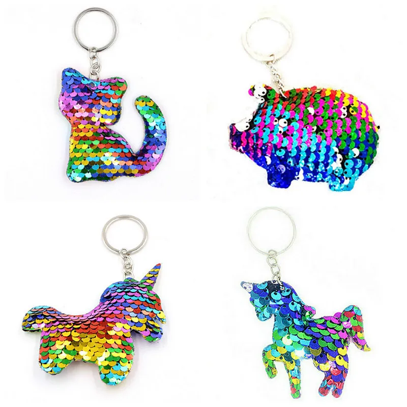 1 @ # новый модный брелок с блестками для мужчин и женщин автомобиля подвески