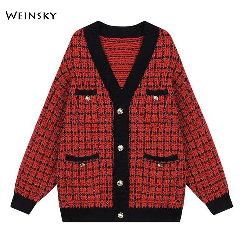 Женский вязаный свитер и кардиганы Корейский модный Повседневный стиль женские