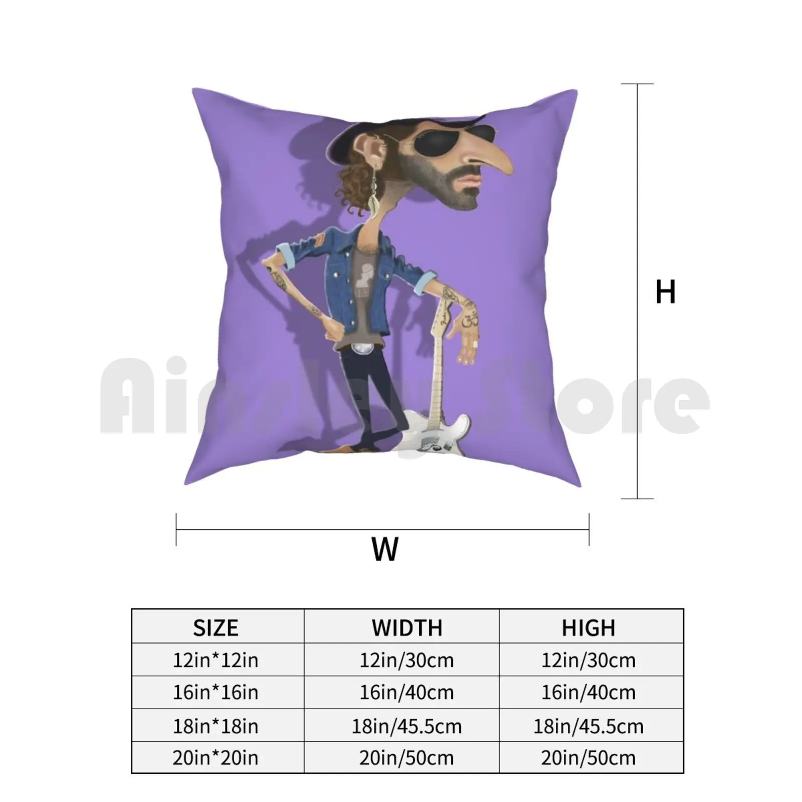 Подушка для музыки Leiva домашняя мягкая декоративная подушка с рисунком музыка