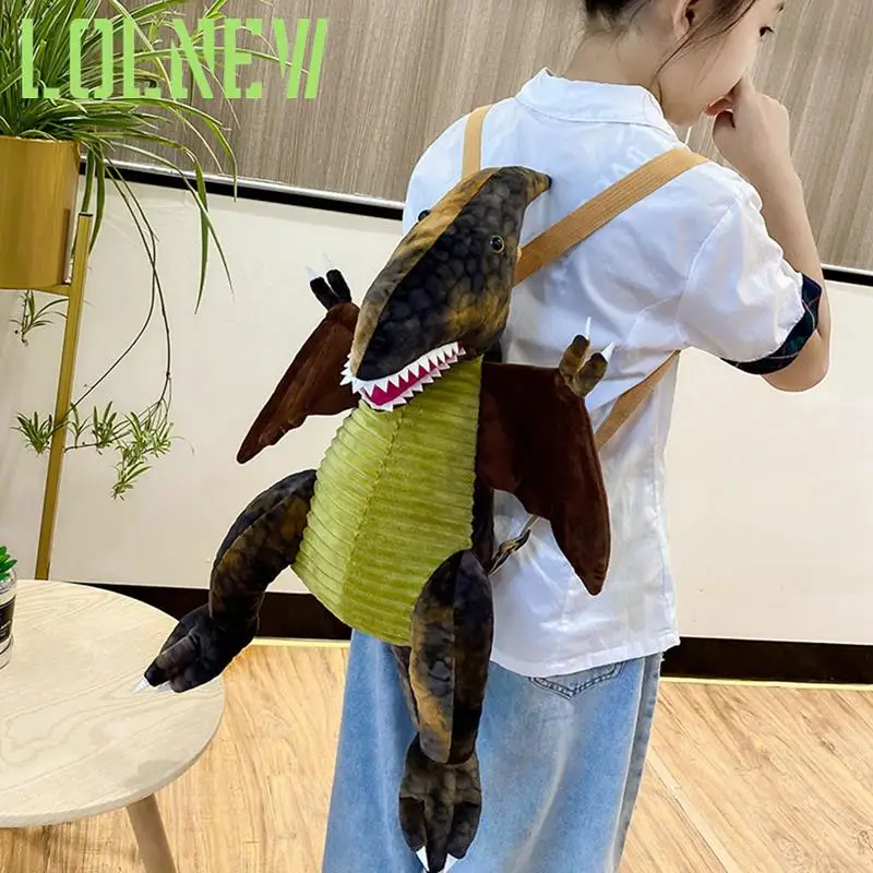Children Dianosaur Backpacks 3D Dinosaur Baby Backpack For Boys Girls Cute Kids Doll Plush Bag Animal Dinosaur Bags Toys Gifts