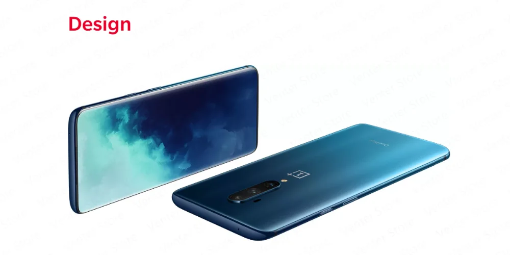Global ROM OnePlus 7T Pro Snapdragon 855 Plus Octa Core Smartphone 8GB 256GB 6.67'' 90Hz AMOLED Screen 48MP Cam NFC Android 10