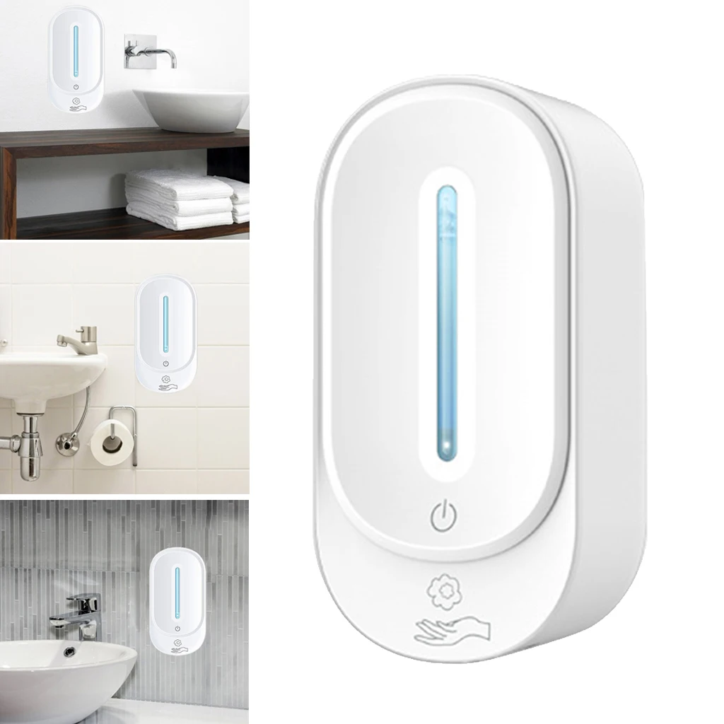 

350ml Full Automatic Soap Dispenser Wall Hanging Hand Sanitizer for Home Bathroom Kitchen