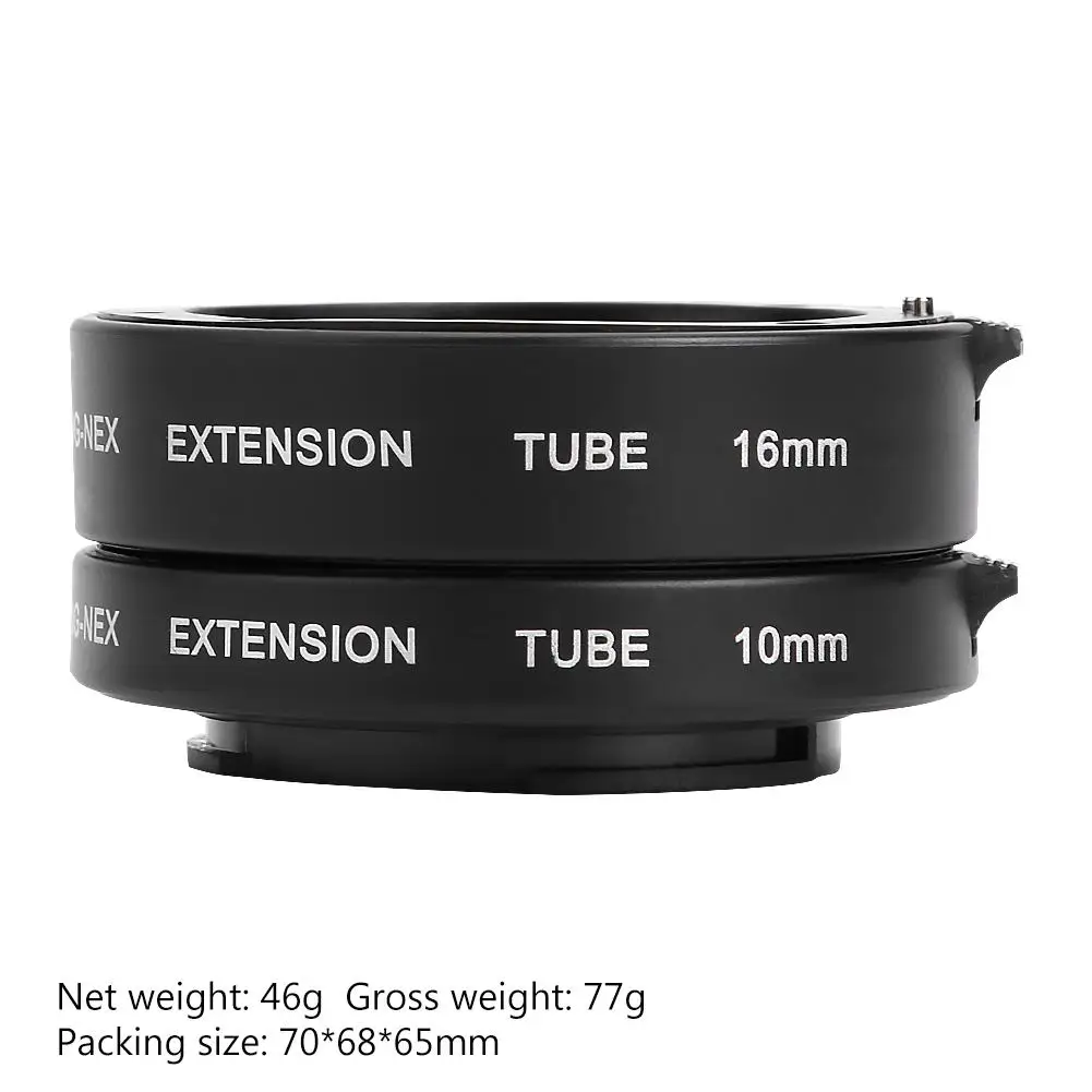Набор удлинительных трубок автофокуса AF для Sony NEX E-Mount Camera Macro Lens Converter