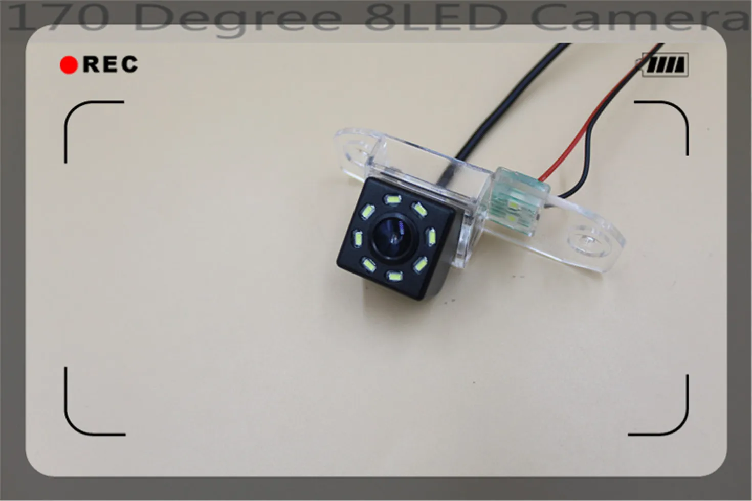 8LED 170 градусов обратная парковочная Автомобильная камера заднего вида для Volvo S40