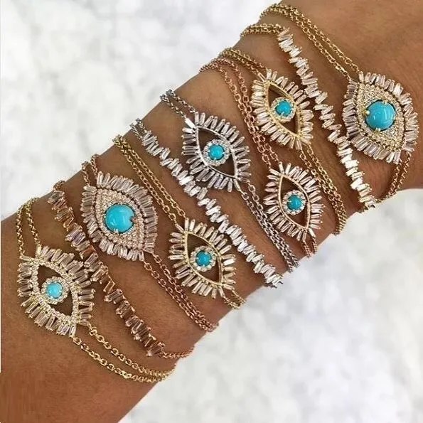 Женский браслет с бриллиантами 3 цвета|Цепочки и браслеты| |