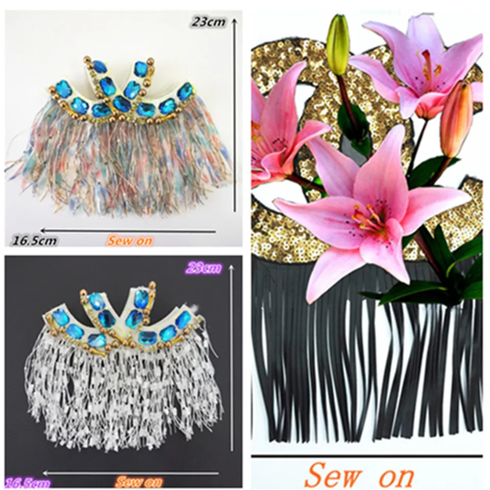 Большой Размеры одежда патчи вышивка блестками кисточкой CC знаки на футболку