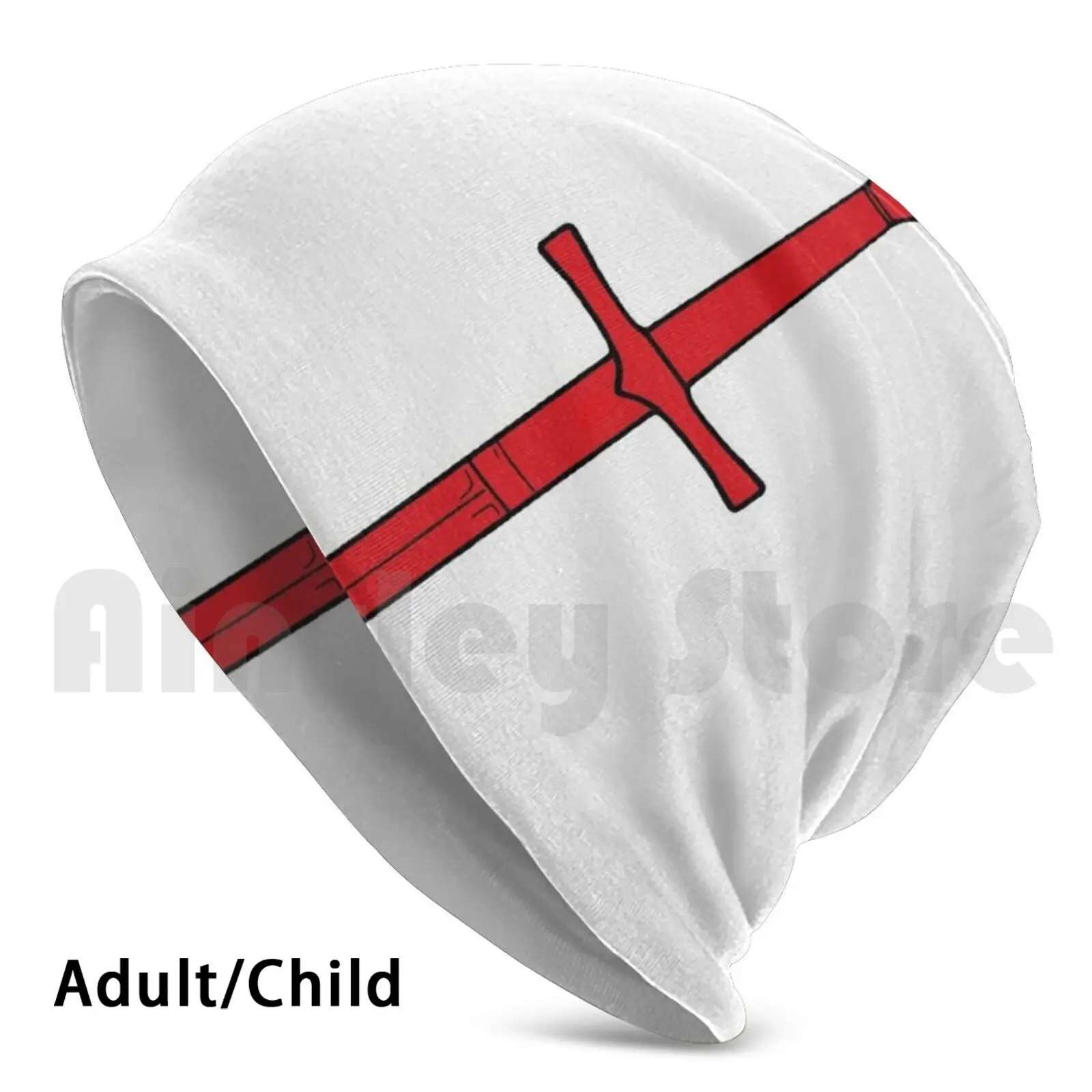 

Red Claymore Beanies Knit Hat Hip Hop Red Claymore Sword