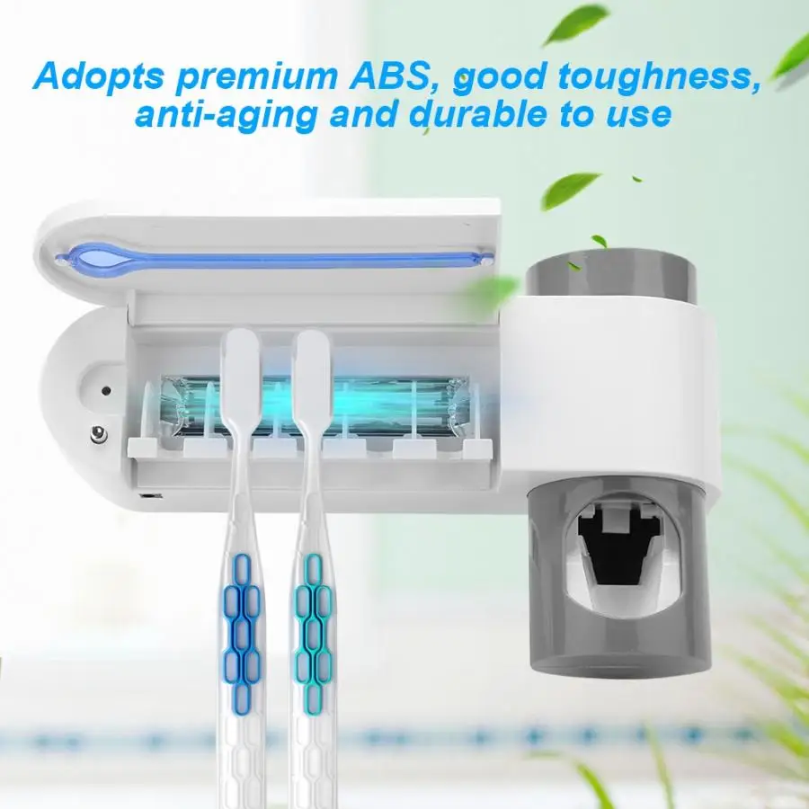 Держатель для зубной щетки с УФ светильник|Держатели чашек и стаканов| |