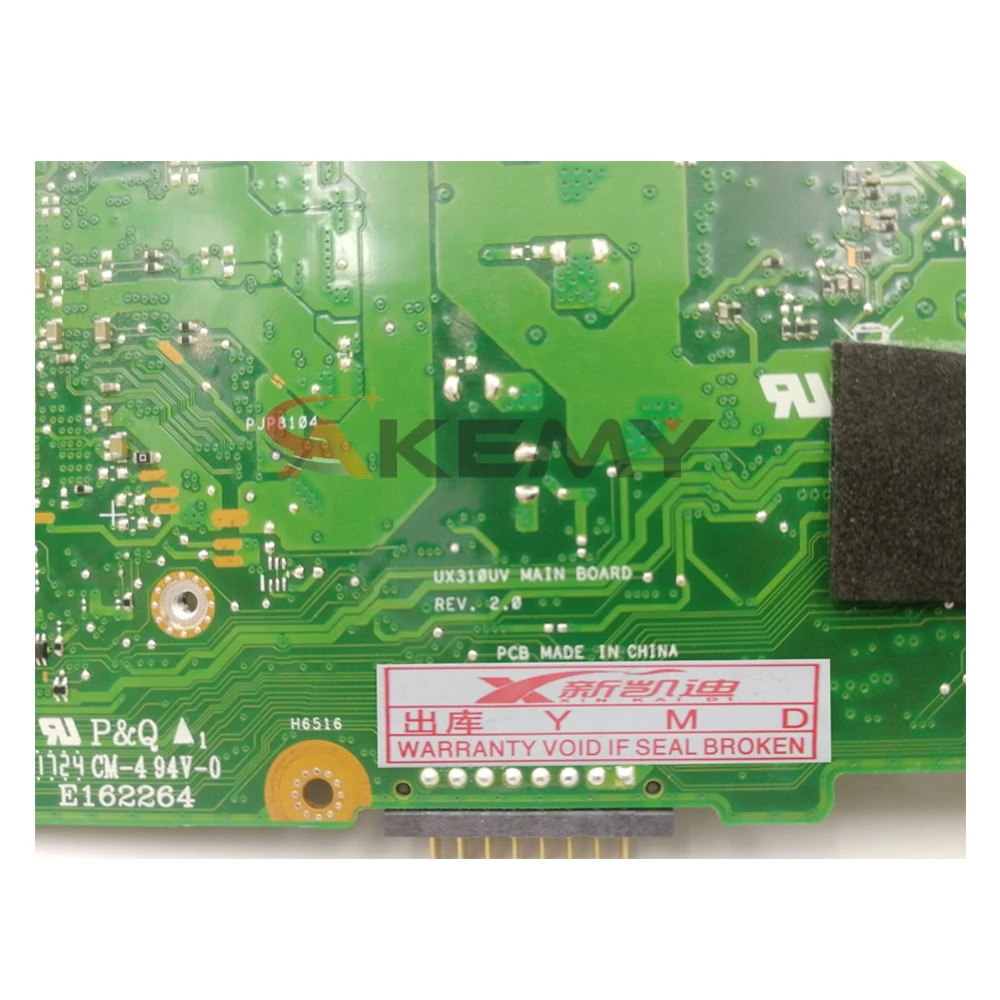 akemy ux410ua motherboard with i5 7200u cpu 8gb ram for asus ux410uq ux410uqk ux410uv ux410u rx410u laotop mainboard free global shipping