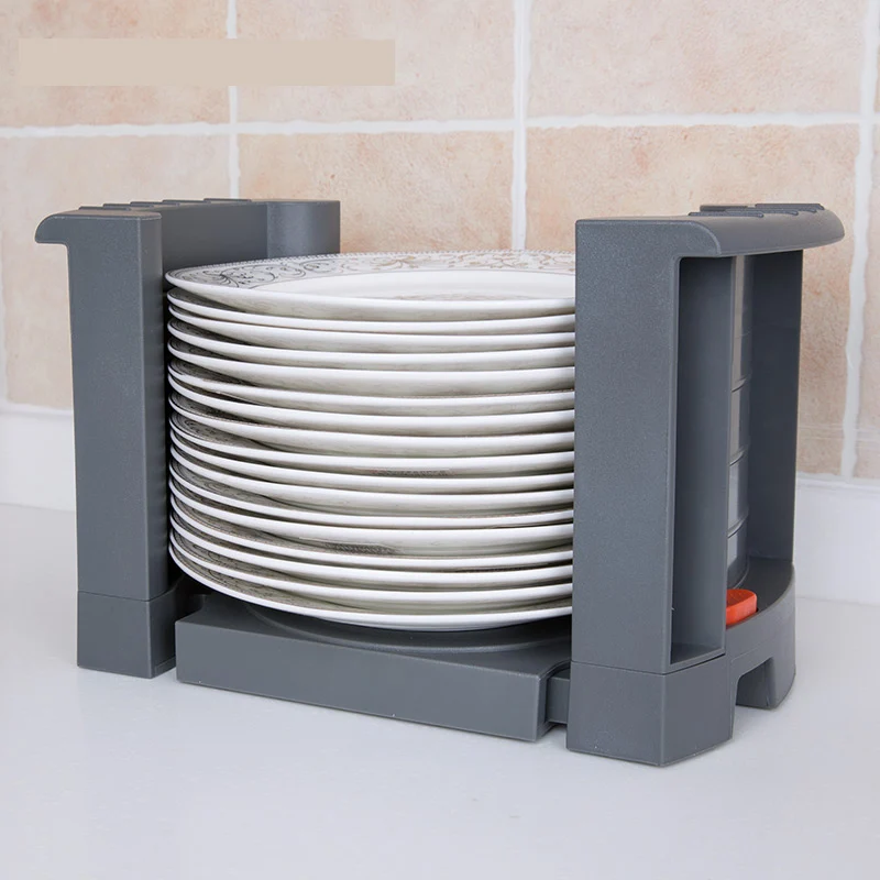 Кухонный стеллаж для мисок стойка посуды тарелка миска полка хранения