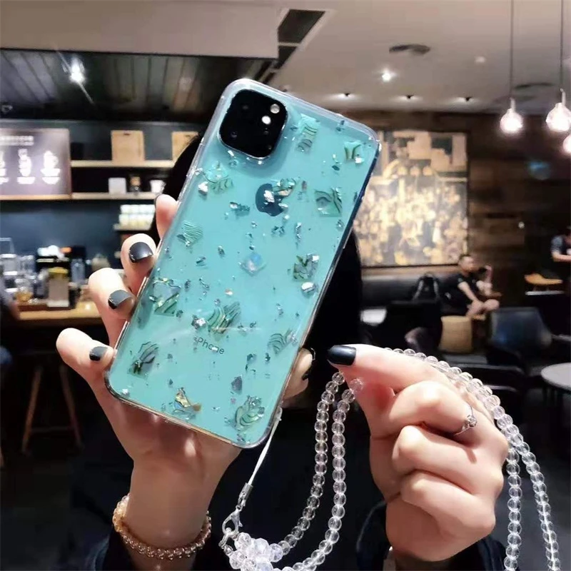 Роскошный модный блестящий чехол со звездами для iPhone 11 Pro Max для iPhone 7 8 Plus X Xs MAX, многослойный Чехол, чехлы - Цвет: D