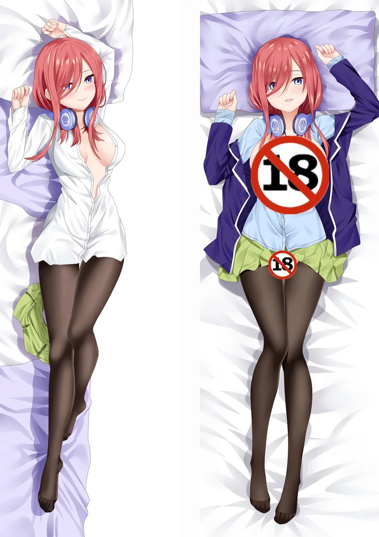 Чехол с рисунком из аниме квинтуплетс Накано Мику обнимающее тело реквизит 99055 |