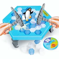 save penguin ice breaker trap toys funny parent children kids table game children fun learning at home school birthday gift