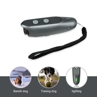 pet dog 3 in 1 anti barking device ultrasonic handheld pet repellent and training repeller control tools rechargeable with led