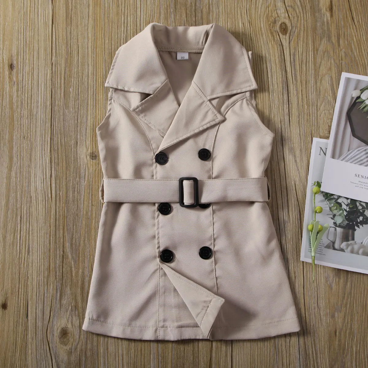 От 1 до 6 лет модное платье для маленьких девочек топы наряды однотонный жилет без