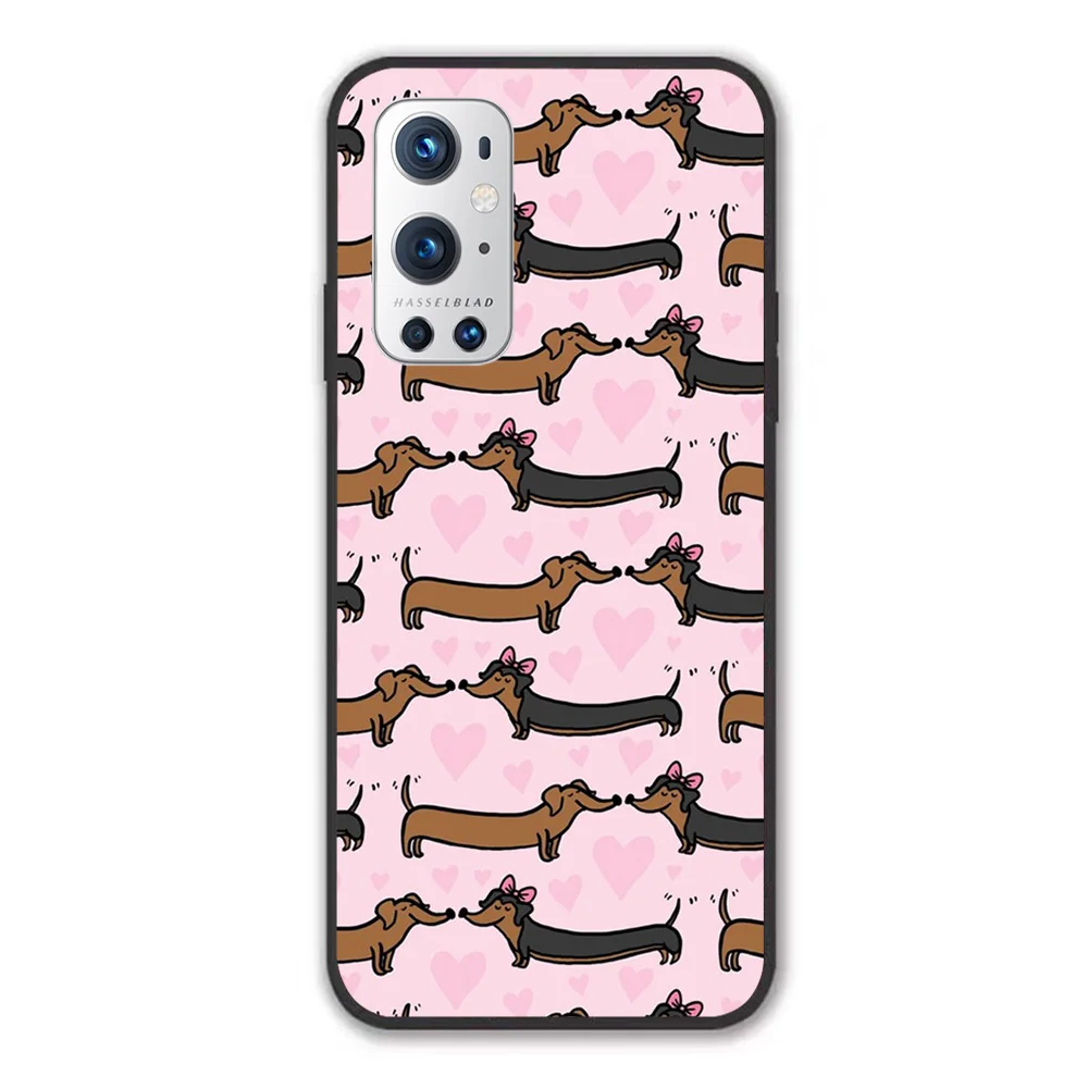 

For OnePlus Doxie Love Soft TPU Border OnePlus 7 7T 7Pro 8 8T 8Pro 9 9Pro Case