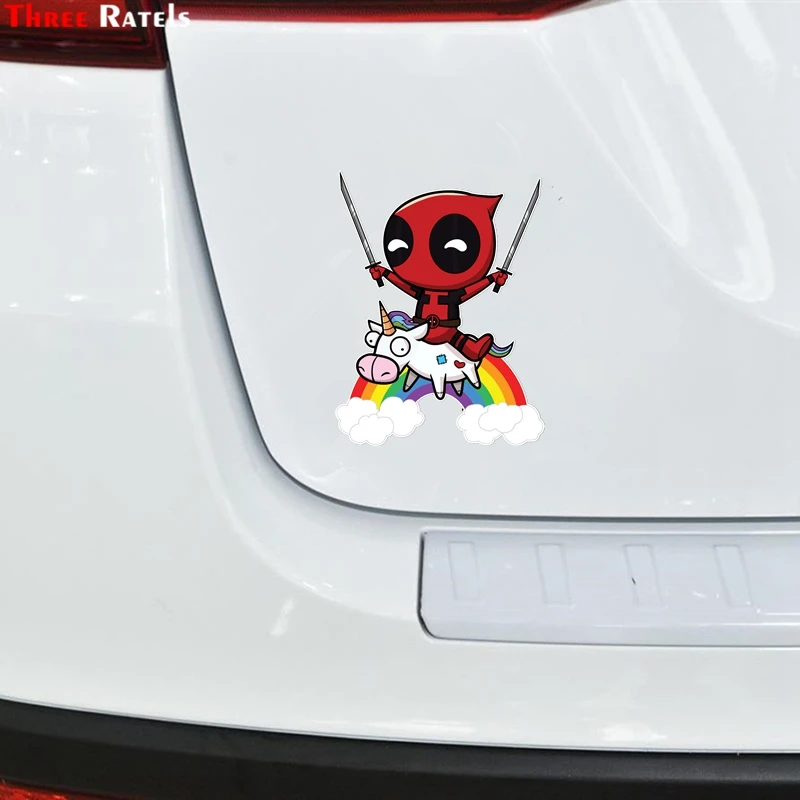 Наклейка на радужную стену автомобиля 13 х16 9 см |