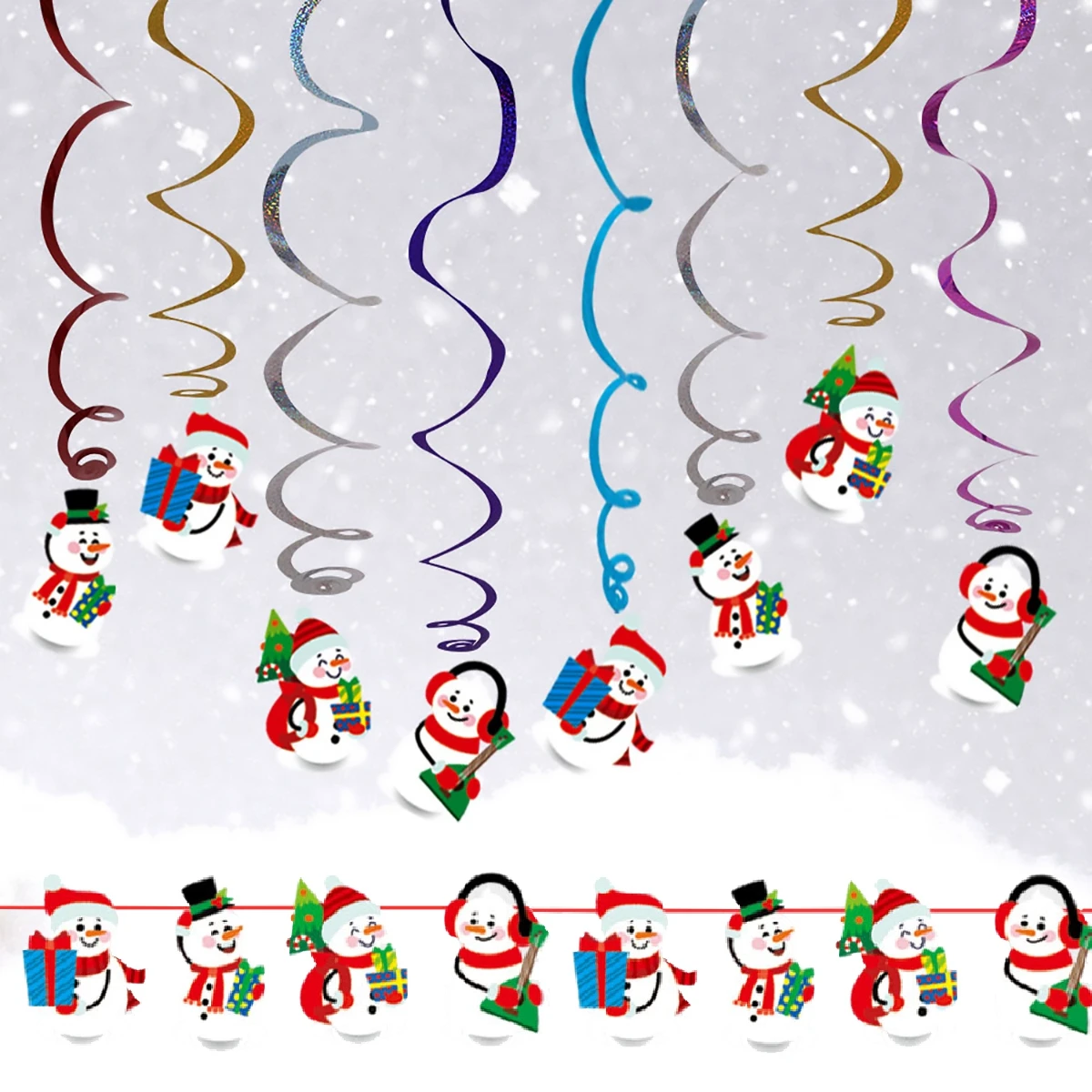 QIFU рождественские украшения для дома Navidad Рождественская елка огни Рождественские декоративные украшения Рождественский подарок счастливый год
