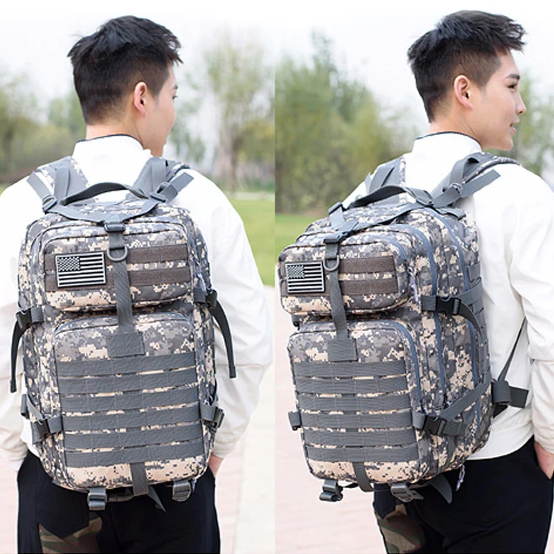 Тактический рюкзак Assalt 45l военные рюкзаки Штурмовые уличные 3P EDC CS Pack спортивные