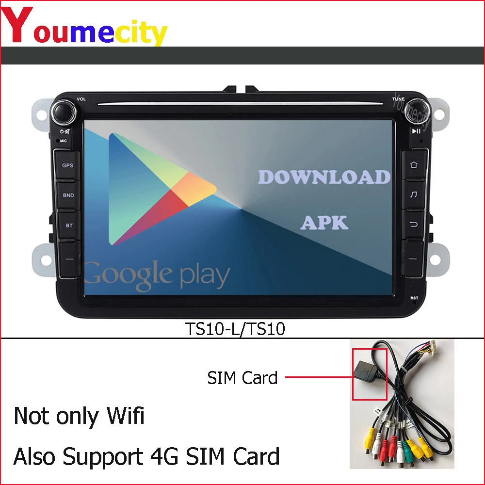 Головное устройство/Автомобильный Gps для Vw Caddy/Volkswagen T5 Multivan с микрофоном/камерой